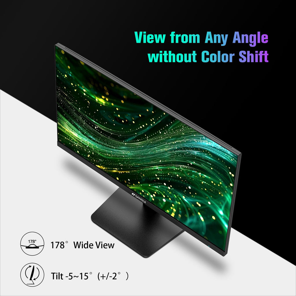 SANSUI 32 Inch Curved 240Hz Gaming Monitor High Refresh Rate, FHD 1080P Gaming PC Monitor HDMI DP1.4, Curved 1500R, 1Ms MPRT, HDR,Metal Stand,VESA Compatible(DP Cable Incl.)