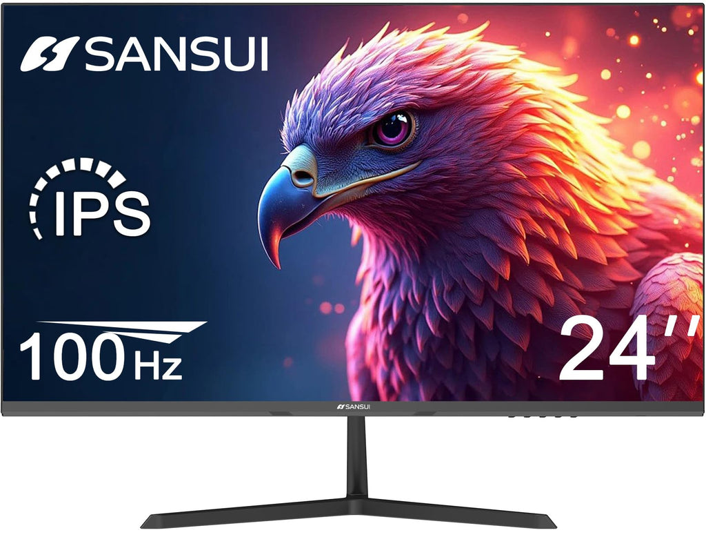SANSUI 32 Inch Curved 240Hz Gaming Monitor High Refresh Rate, FHD 1080P Gaming PC Monitor HDMI DP1.4, Curved 1500R, 1Ms MPRT, HDR,Metal Stand,VESA Compatible(DP Cable Incl.)