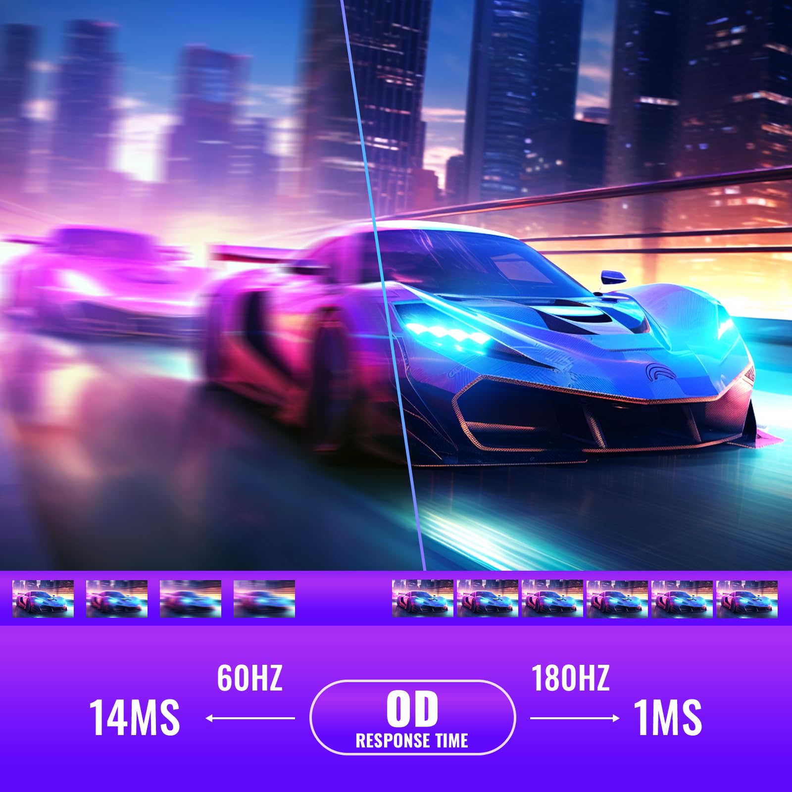 SANSUI 32 Inch Curved 240Hz Gaming Monitor High Refresh Rate, FHD 1080P Gaming PC Monitor HDMI DP1.4, Curved 1500R, 1Ms MPRT, HDR,Metal Stand,VESA Compatible(DP Cable Incl.)