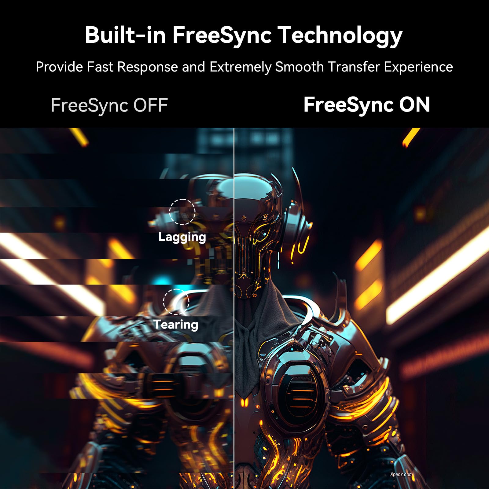 SANSUI 32 Inch Curved 240Hz Gaming Monitor High Refresh Rate, FHD 1080P Gaming PC Monitor HDMI DP1.4, Curved 1500R, 1Ms MPRT, HDR,Metal Stand,VESA Compatible(DP Cable Incl.)