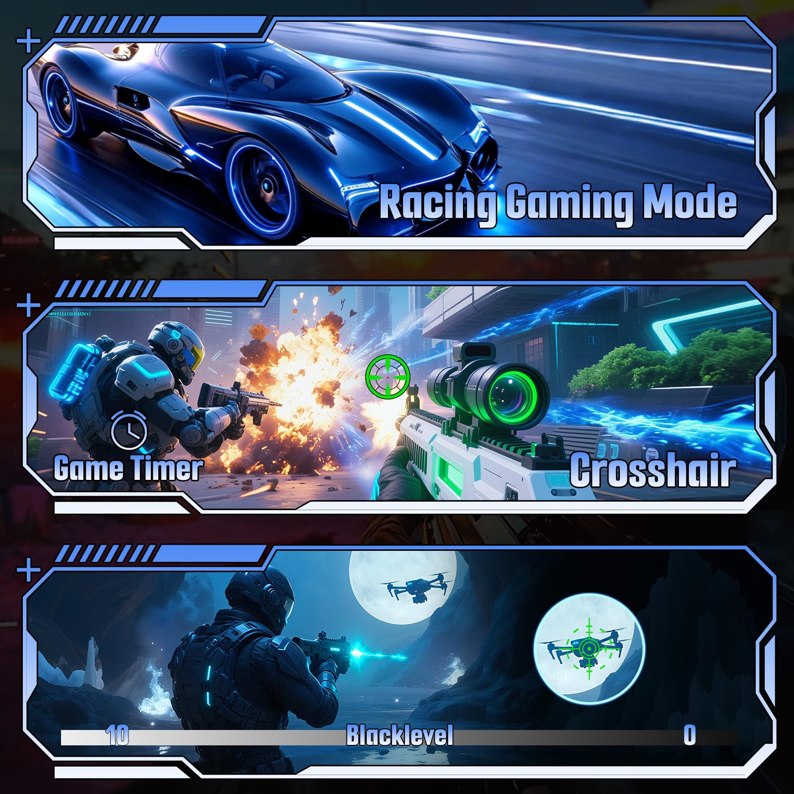 SANSUI 32 Inch Curved 240Hz Gaming Monitor High Refresh Rate, FHD 1080P Gaming PC Monitor HDMI DP1.4, Curved 1500R, 1Ms MPRT, HDR,Metal Stand,VESA Compatible(DP Cable Incl.)