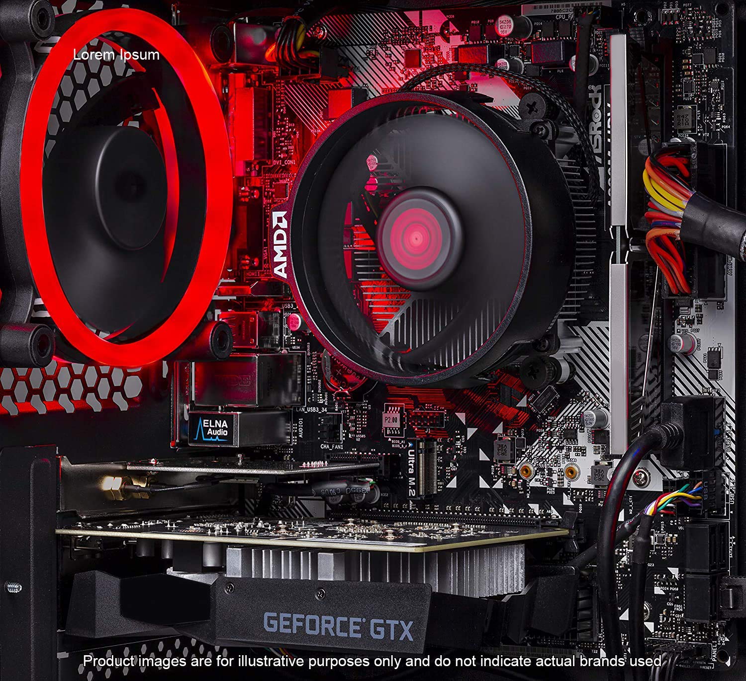 Skytech Gaming Azure 3 Desktop PC, Ryzen 7 9700X 3.8 GHz (5.5GHz), NVIDIA RTX 5060, 1TB NVMe SSD, 16GB DDR5 RAM 6000, 850W Gold ATX 3 PSU, 360mm ARGB AIO, Wi-Fi, Win 11