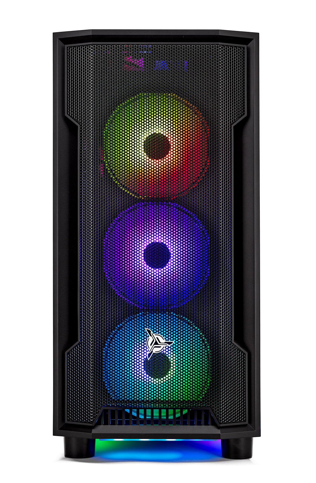 Skytech Gaming Blaze4 Mini Desktop PC, Ryzen 7 5700 3.7 GHz (4.6GHz), NVIDIA RTX 4060 8GB, 1TB NVMe SSD, 16GB DDR4 RAM 3200, 650W Gold PSU, Wi-Fi, Win 11